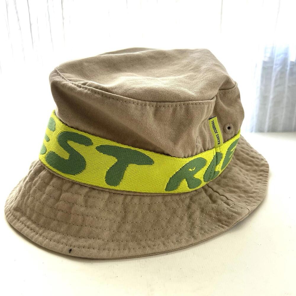 Banks Journal Deepest Reaches Bucket Hat Unisex One Size tan and green